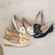 1-Inch High-Heeled Shoes Normal Size 36-41 Plump Feet Wide Plus Code Ta101