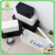 SUCHENSG Wire Storage Box Household Products Charger For Data Line Socket Cable Tidy