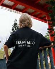 Essentials Fall24 Holiday 植絨LOGO短袖