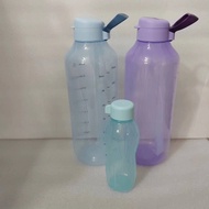 Tupperware 310ml eco-friendly bottle/2Water Bottle with Screw Cap Cool Water Jug Outdoor Portable Cu