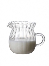 1只迷你玻璃牛奶壺,咖啡量杯,濃縮咖啡杯,具握把和盎司標記
