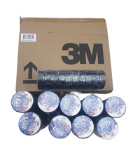 3M เทปพันสายไฟ TEMFLEX PLUS สีดำ กว้าง 3/4 นิ้ว ยาว 10 ม. หนา 0.125มม. ทนแรงดันไฟฟ้าได้ 600 โวลท์ เ