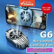 G6 Mobile Phone Cooler Clip Turbo Quiet Game Pad Holder Stand Mute Cooling for iPhone Xiaomi Huawei