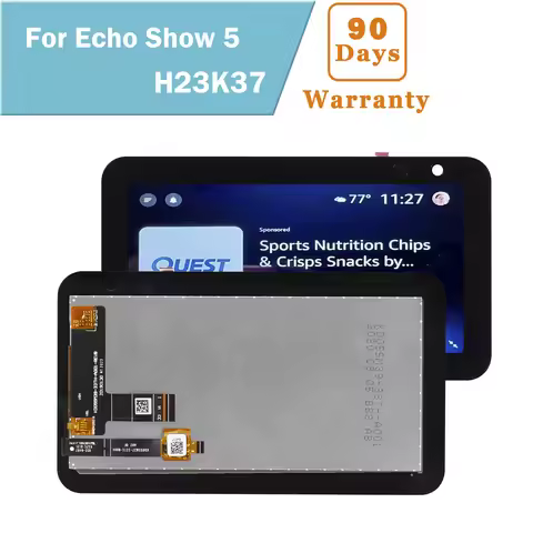 5.5 Inches For Amazon Echo Show 5 H23K37 LCD Display and Touch Screen Digitizer Assembly Replacement
