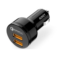 aukey car charger 2 port