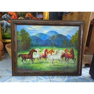Photo Frame 8 Horse Views Home Decoration Shop Gift Souvenir Retirement Give As Gifts For Various Oc