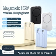 10000mAh Powerbank Wireless Magnetic 22.5W powerbank Fast Charging Portable Charger Metal Ultra Thin