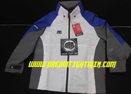 jacket mooto windbreaker beladiri biru putih abu Murah