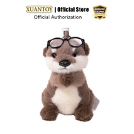 Plush otter doll bag charm, doll, backpack ornament, cute backpack accessory, otter gift keychain