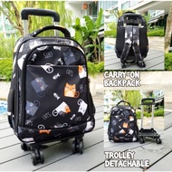 Solid 360° 4-Wheel Trolley Bag (SG Seller)