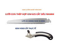 LƯỠI CƯA GỖ CẦM TAY SUPER CUT P300 CỦA GOODS PERFECT HÀN QUỐC THAY THẾ VÀO CÁN CƯA TOP CƯA BAKER