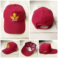 TOPI SEKOLAH SD SMP SMA LENGKAP DENGAN DASI KAOS KAKI DAN SABUK