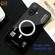 HP Casing Samsung A07 4G/5G Softcase Glass Glossy Samsung A07 4G/5G Case Samsung A07 4G/5G - K14hp