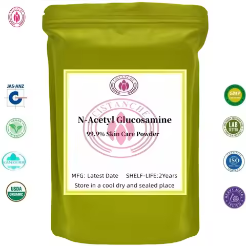Global Fast Shipping Customized Packing for 99% N-Acetyl Glucosamine Powder NAG Inner Pack Double De