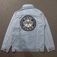 Cafe racer backpatch, cafe racer patch back emblem