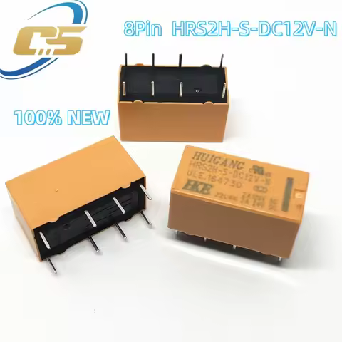 100% NEW 5PCS/LOT HRS2H-S-DC 5V 12V 24V PCB Power Relay 8pin HRS2H S DC 8 pin HRS2H-S-DC5V-N HRS2H-S