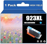 923XL 923e 923 Cyan Ink Cartridge Latest Chip Compatible for HP OfficeJet Pro 8135e 8130e 8139e 8138