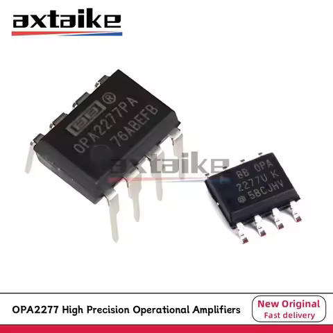 5PCS OPA2277 DIP-8 SOP-8 OPA2277PA OPA2277UA/2K5 OPA2277UA 2277U K SMD High Precision Operational Am