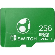 Nintend Switch 256GB Green Micro SD Card Fast Speed Memory Microsd Card for Nintendo Switch /OLED /Lite Game Console Accessories