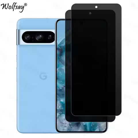 Anti-Spy Tempered Glass For Google Pixel 8 Pro Privacy Screen Protector Google Pixel 8A 9 Pro Glass 