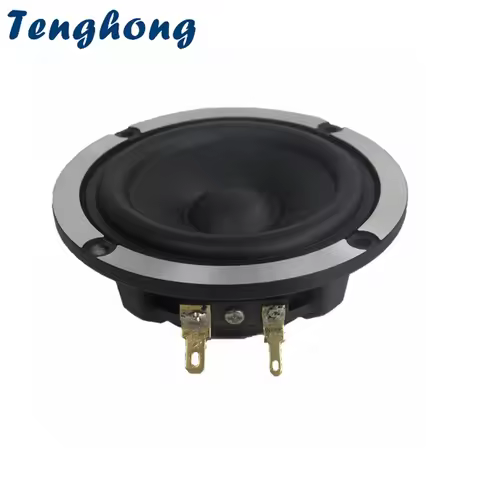 Tenghong 1pcs 3.5 Inch 4 8 Ohm 15W Car Midrange Audio Speaker Unit 20 Core 91MM Mediant Loudspeaker 