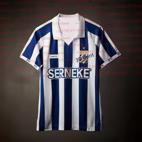 Hot selling T-shirt For Men Summer Sweden Football Short sleeve T-shirt 3D Print IFK Göteborg Jersey