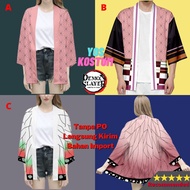 Haori Kimetsu No Yaiba Import Anime Clothes Nezuko Shinobu Cosplay Kids Adults Demon Slayer