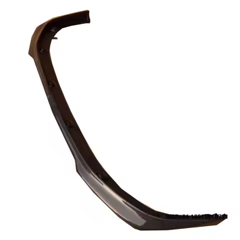 For 2008-2012 Lancer Evolution X EVO X Ralliart Style Front Bumper Lip Valance CF Carbon Fiber