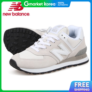 New Balance | รองเทาผาใบผหญง นวบาลานซ รน 574 คลาสสค สไอวอร WL574EVW/NBP7GS132I