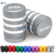 สำหรับฮอนด้าคลิก160คลิก160i V1 V2 V3ทุกปีรถจักรยานยนต์ล้อยางวาล์ว S TEM หมวกฝาครอบกันฝุ่น