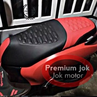 Kulit Jok Motor Pres Timbul Sarang Tawon# Vario ,Beat ,Scoopy, Nmax