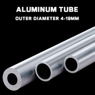 6063/6061 Aluminum Tube Wool Thin Aluminum Tube Hollow Round Tube Aluminum Alloy Thick Wall Tube Out