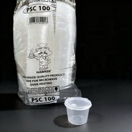 Container 1oz | Bekas 1oz | Bekas Sauce | 100pcs | Hawker Container 1oz