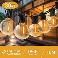 American Standard G40 Outdoor Decorative String Lights G40 Waterproof Can Be Connected in Series Wat