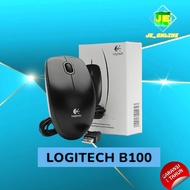 LOGITECH B100 USB Mouse / B 100 / B-100 1000% original