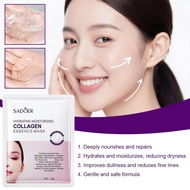 Lifting & Firming Face Mask With Peptides, Sadoer Collagen Infused Sheet For Intense Moisture & G9n5