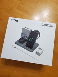 ITFIT 夜燈三合一無線充電板 - [連30W旅行充電器]