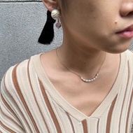 天然淡水珍珠微笑項鍊