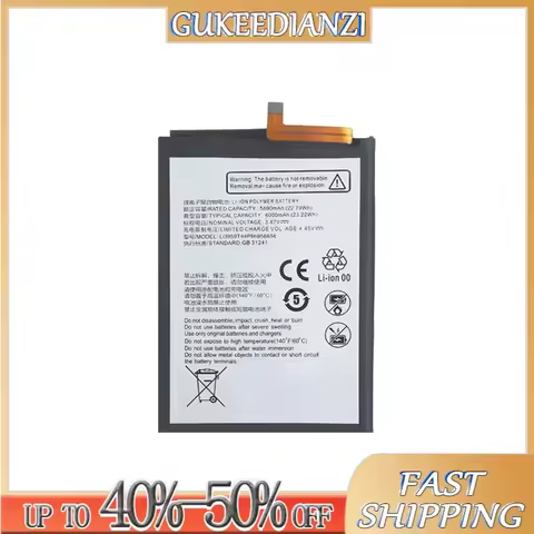 For ZTE 30 Pro ZTE30 Pro 6000mAh Mobile Phone Battery