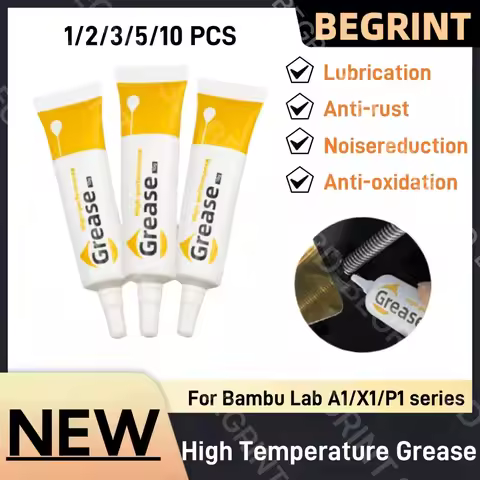 3D Printer Gear Grease Lube Reduce Noise Good Lubrication Effect Lubricating Oil For Bambu lab X1c P