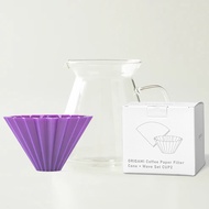 ORIGAMI Glass Server Dripper Set เซ็ทดริปกาแฟ