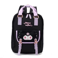 [Fashion Bags] Student New Style Donut Kuromi Kuromi Backpack School Bag Lightweight Computer Bag Fe