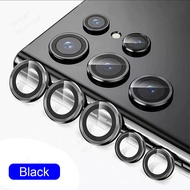 3D Matel vỏ bảo vệ camera Ring Trường Hợp Đối Với Samsung S25 S25 S25 Siêu 5G ống kính mặt sau Glass
