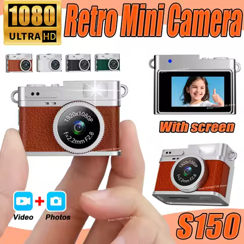 Digita Camera 0.96 Inch Thumb Student Sports Camera 1080P HD Campus Portable Small Video Camera Mini