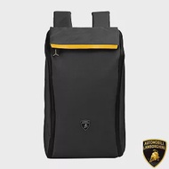 【Automobili Lamborghini】限量2折 頂級義大利運動後背包 全新專櫃展示品(黑色 LBZA00402T)