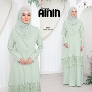 BAJU KURUNG MODEN RIAU MUSLIMAH BAJU RAY 2024 HIJAU MINT GREEN