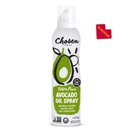 Chosen Foods 100% Pure Avocado Oil Spray 134g | Propellant-Free | High Smoke Point | Non-GMO, Gluten