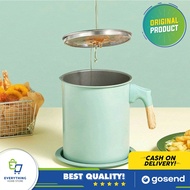 Dparis Oil Pot Oil Filter Container Oil Filter Storage Container