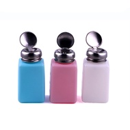 Anti-static alcohol bottle 100ml, 200ml, 250ml pink - white - painted acetone bottle handPiece