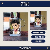 Keychain Gantungan Kunci Anime Kimetsu no Yaiba - Demon Slayer Tokito - Giyu - Tengen - Mitsuri - Gy
